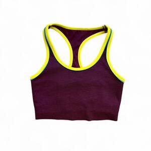 Splits59 racerback maroon longline sports